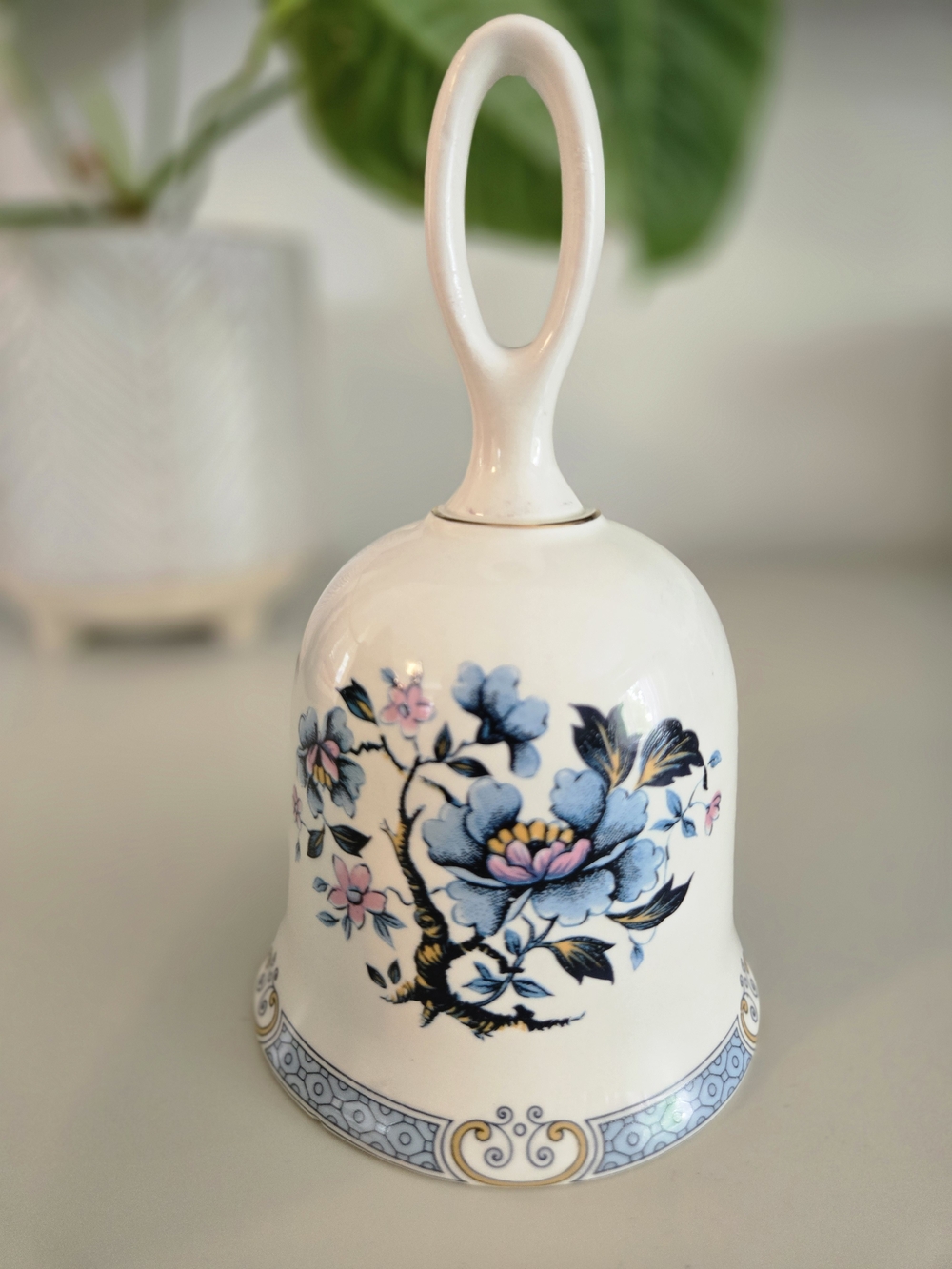 Vintage Sadler Staffordshire china bell